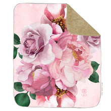 Load image into Gallery viewer, Pink Peony Blanket