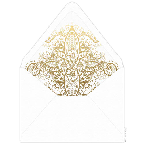 Dhara Invitation Envelope Liner