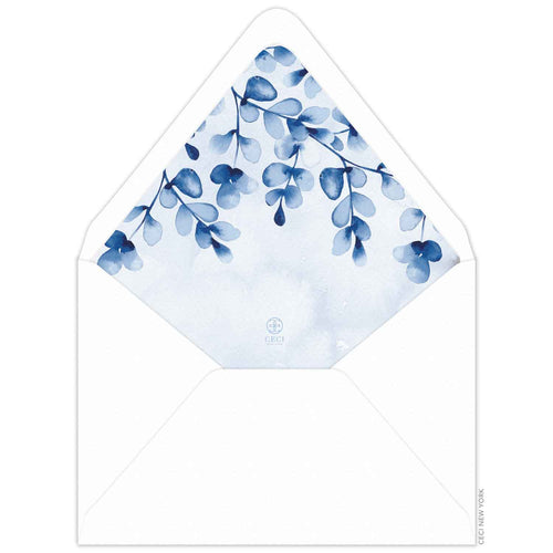 Leaves Invitation Envelope Liner