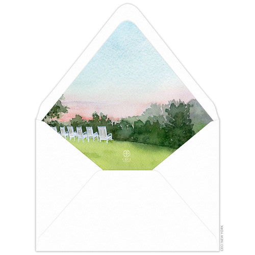 Invitation Envelope Liner