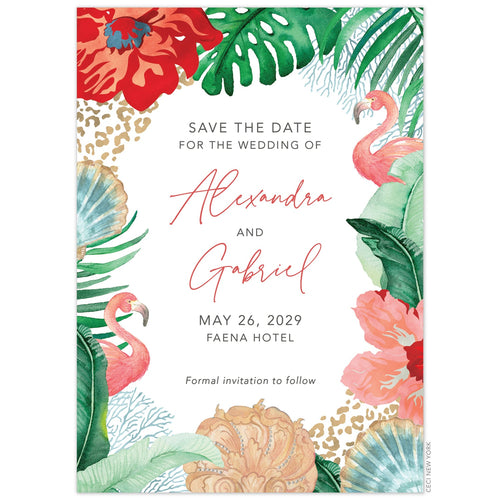 Paradise Border Save the Date