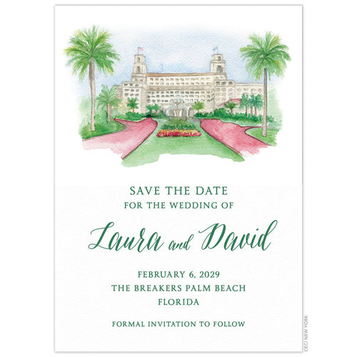 Large Vignette Save the Date