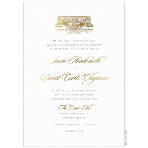 Vignette Invitation