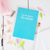 Tiny Human New Baby Notebook - Clara and Macy