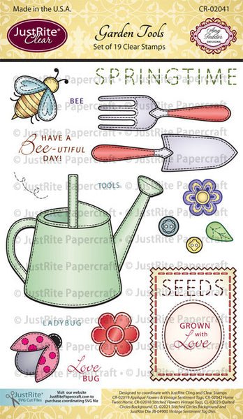 Garden Tools Clear Stamps