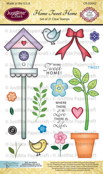 Home Tweet Home Clear Stamps