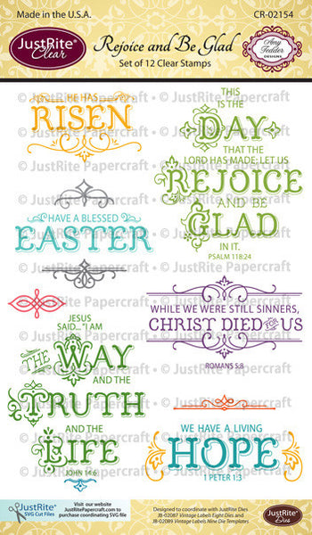 Rejoice and Be Glad Clear Stamps