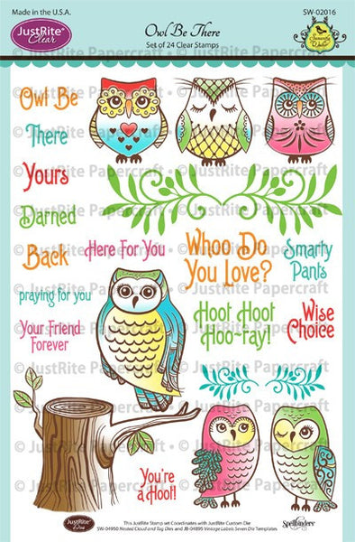 Owl Be There Clear Stamps