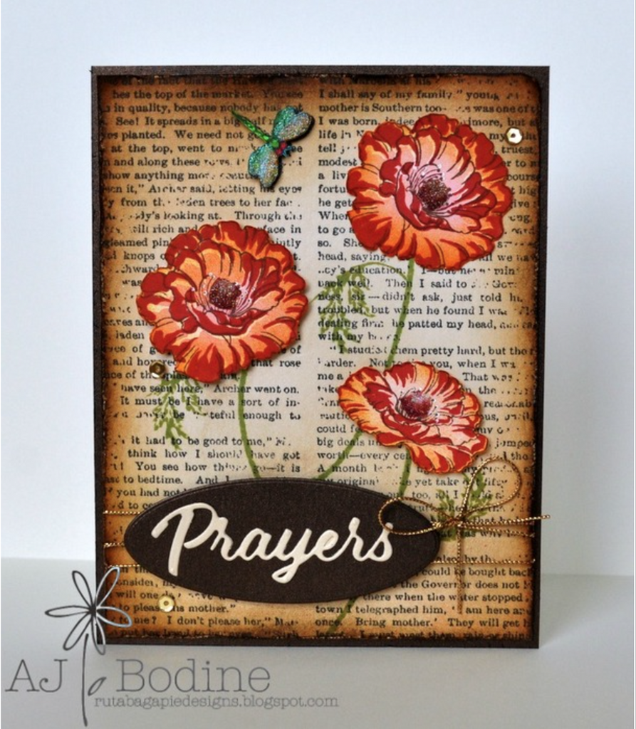 Justrite Papercraft Multi-Step Poppies  ̹ ˻