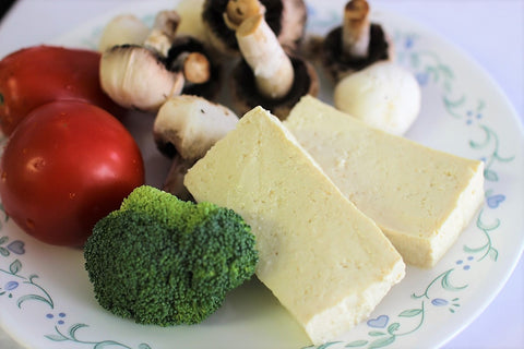 Stuffed Round Zucchini Vegan Style