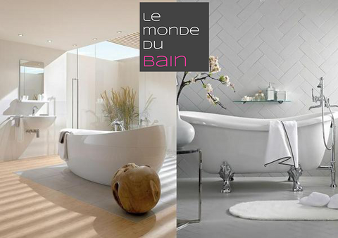 Exemple de baignoires design et rétro