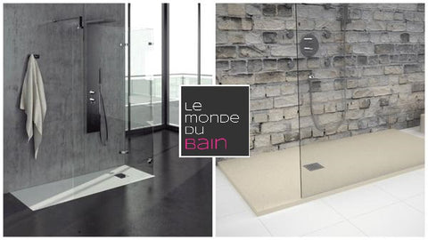 Exemple de douche au style design