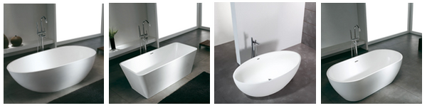 Baignoires solid surface
