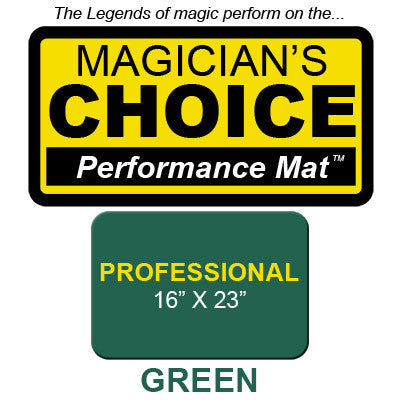 Professional Close-Up Mat (GREEN - 16x23)