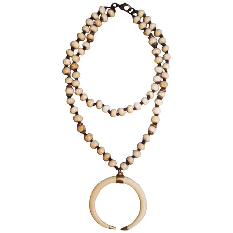 Pyrite + Horn Bib Necklace – Molly Jane Designs