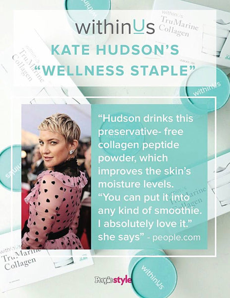Kate Hudson + Collagen