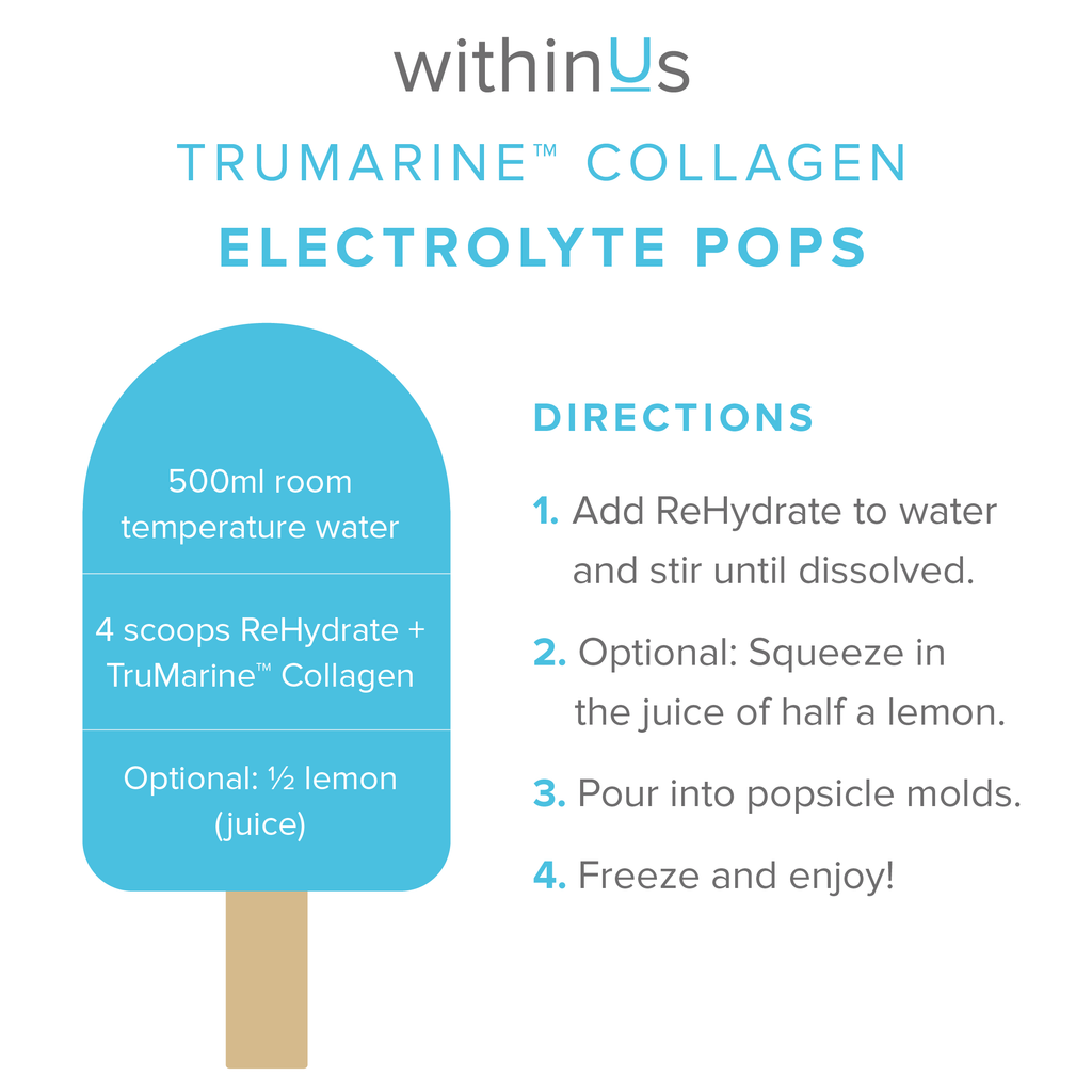 Electrolyte Collagen Popsicle Recipe