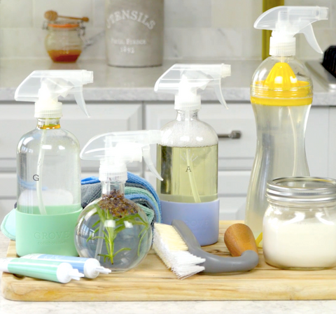 DIY  How to make a natural hand and dish soap - Lemon Grove Lane