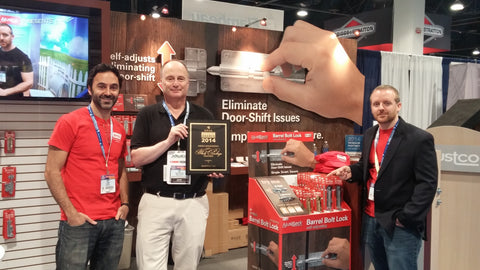 The North American Retail Hardware Association honors Ajustco at the 2014 National Hardware Show