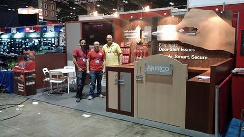 Ajustco at Orgill Spring Show with its Innovative Barrel Bolt Products