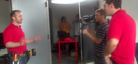 AjustLock Commercial Production Shoot at Anar Studios