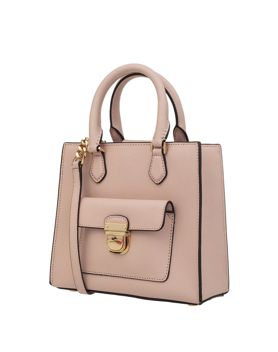 Bridgette Ballet Saffiano Leather Small Messenger Bag