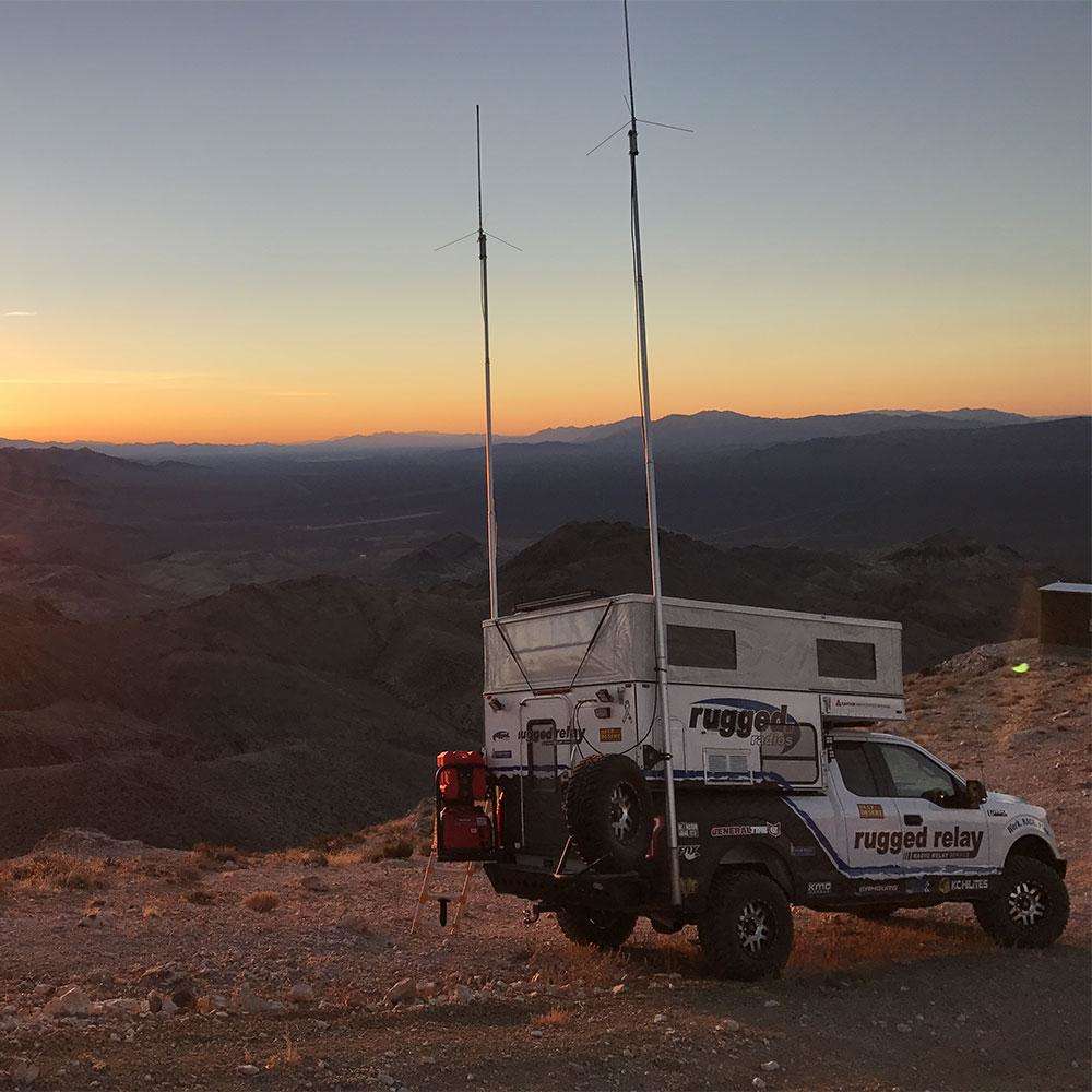 20' FT FIBERGLASS TELESCOPING FLAG POLE camp rv desert antenna dune trail mount 