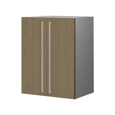 60 Cm. Champagne Avola Upper Unit with Shelf & 2 Doors