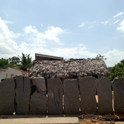 Village home in India.