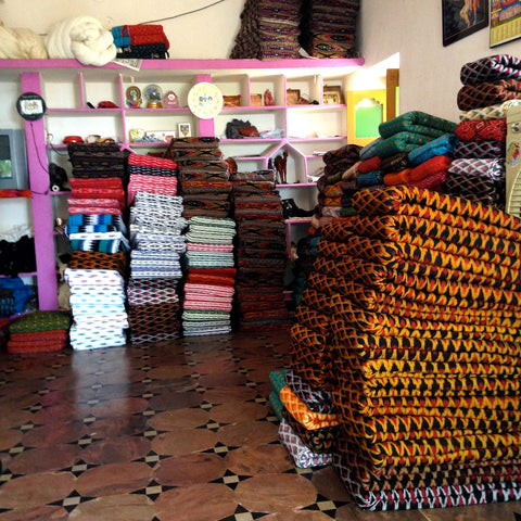 The house of a hand loom weaver.