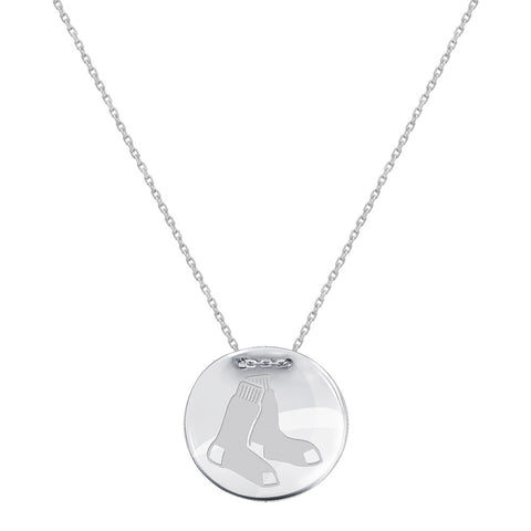 MLB Boston Red Sox Logo Adjustable Necklace