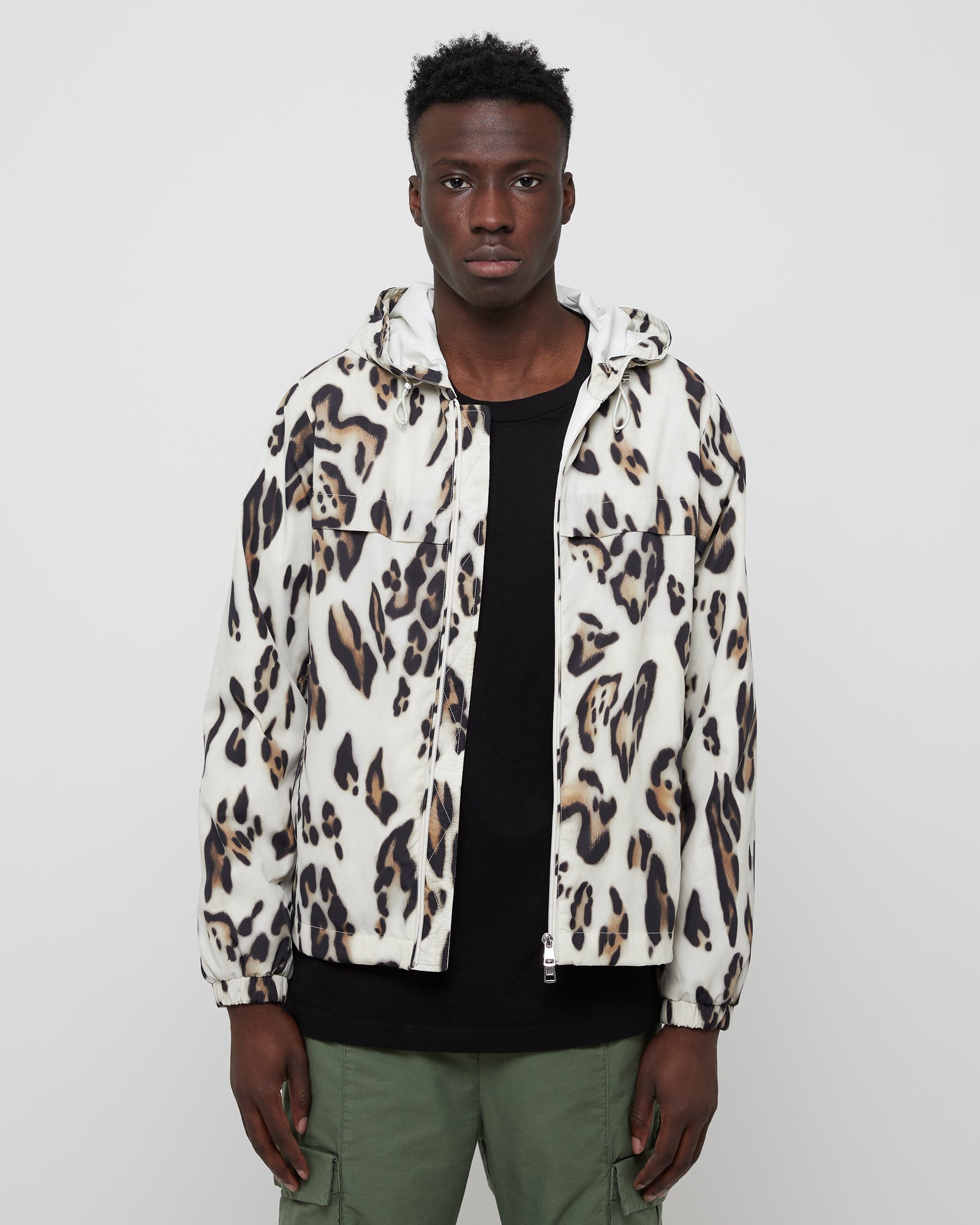 leopard print moncler