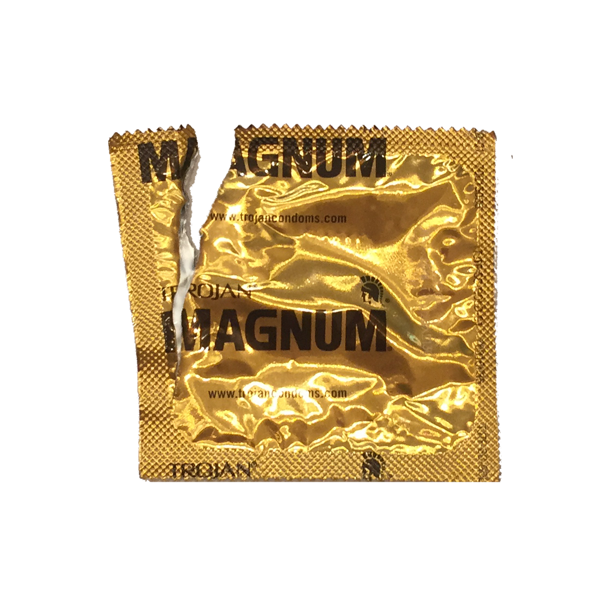 Used Magnum Condom Wrapper Pizzaslime