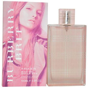 Burberry Brit Sheer By Burberry For Women Edt 3 3 Oz Fragranceoriginal