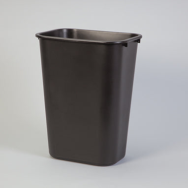 Waste Bin, 41-quart, Black