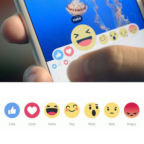 facebook reactions shopify emoji
