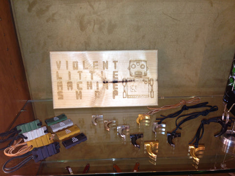 Violent Little Machin Shop's Silver Creek Outfitters Retail Display