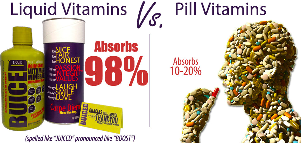 Liquid vs. Pill Form Vitamins