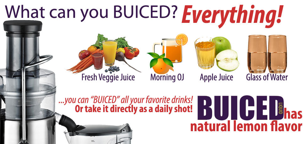 Buiced your juices to get 100% daily value of all vitamins
