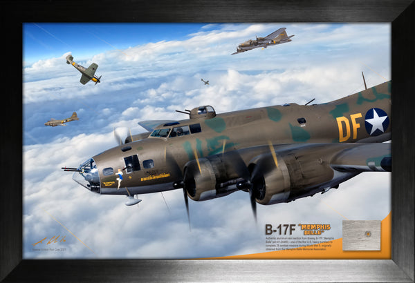 396 復刻40'sTYPEB-3ムートンWWII B-17メンフィスベル1