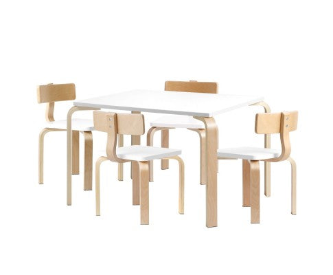 Kids Table And Chair Set Study Desk Dining Wooden Bailey S Bargains