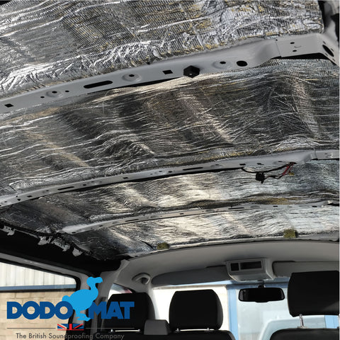 Van roof insulation