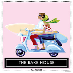 The Bake House Salcombe design by Becky Bettesworth