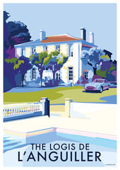 Private commission of a French Villa and Aston Martin classic car