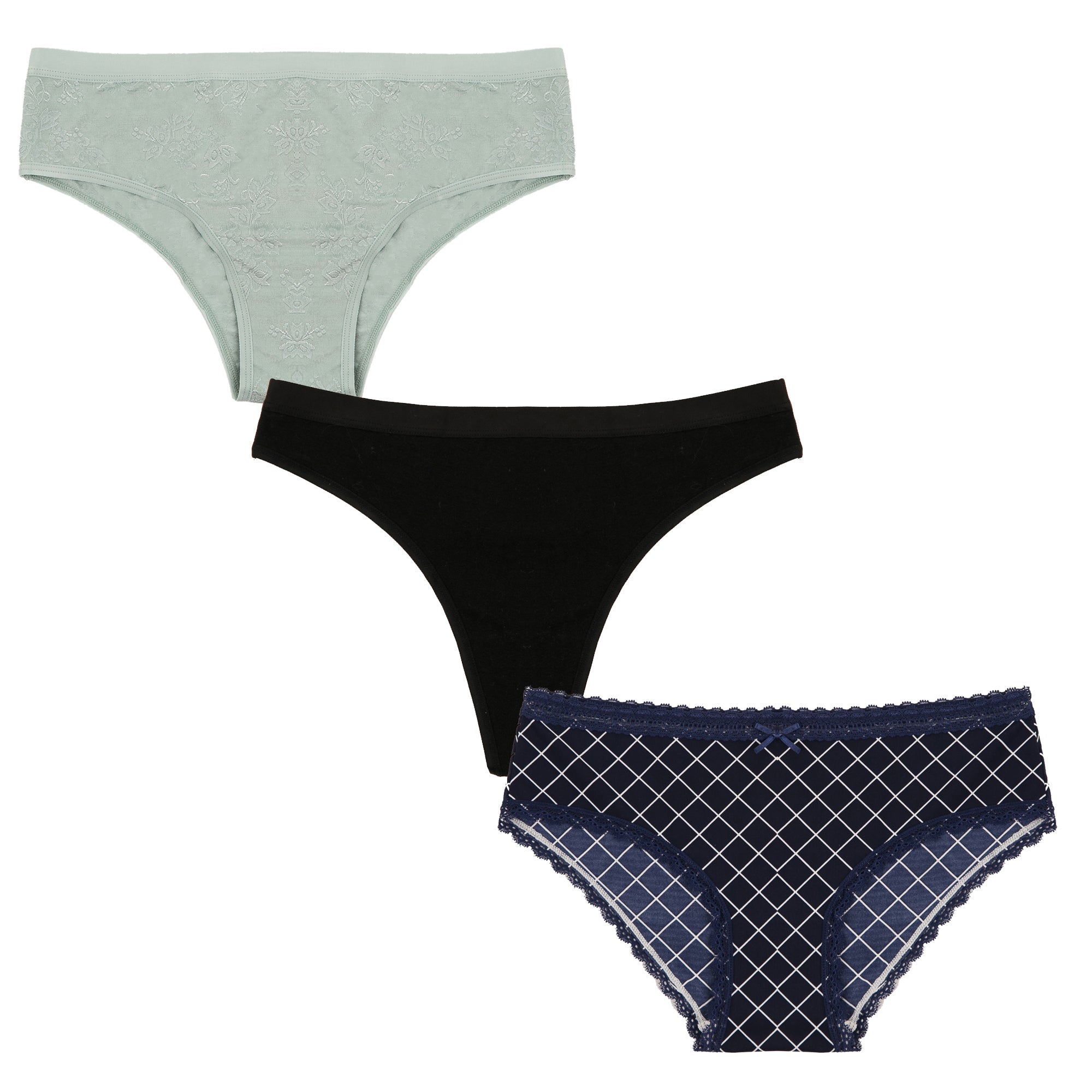 Back To Basics Set Comfort Collection with Thong