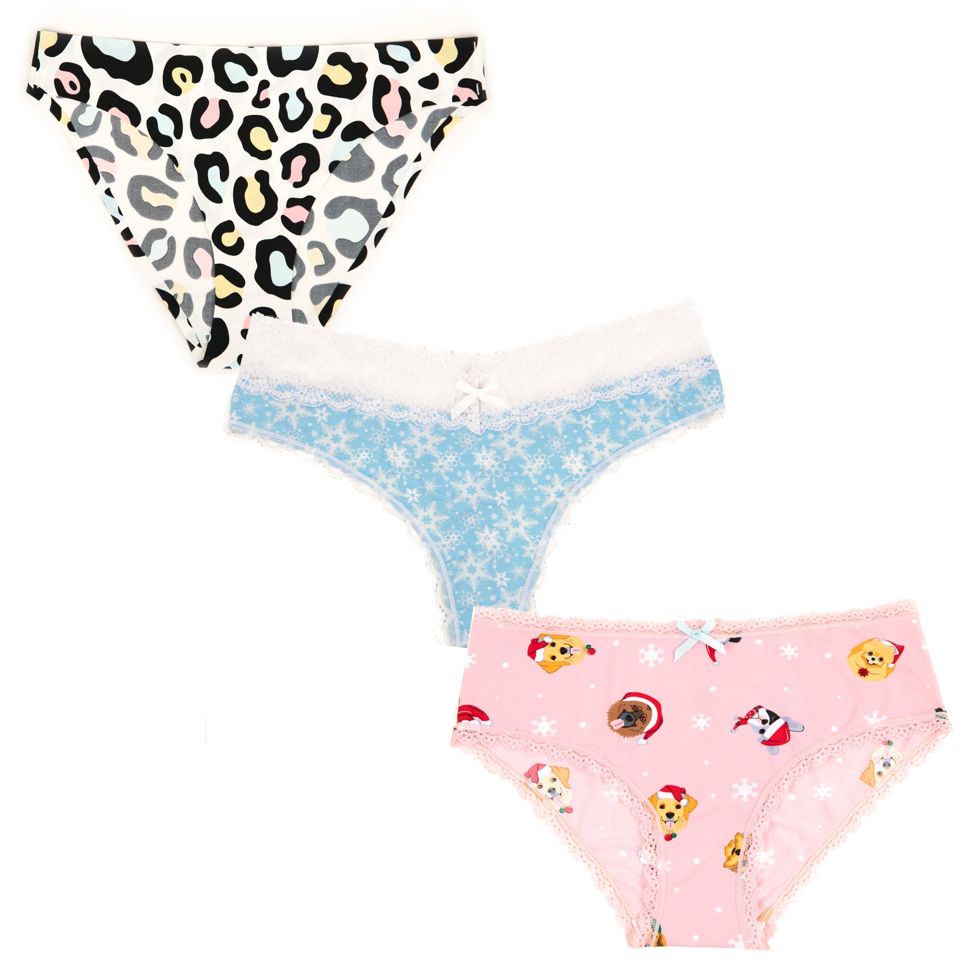 **Limited Edition** Splendies HoliDoggies Holiday Set With Thong
