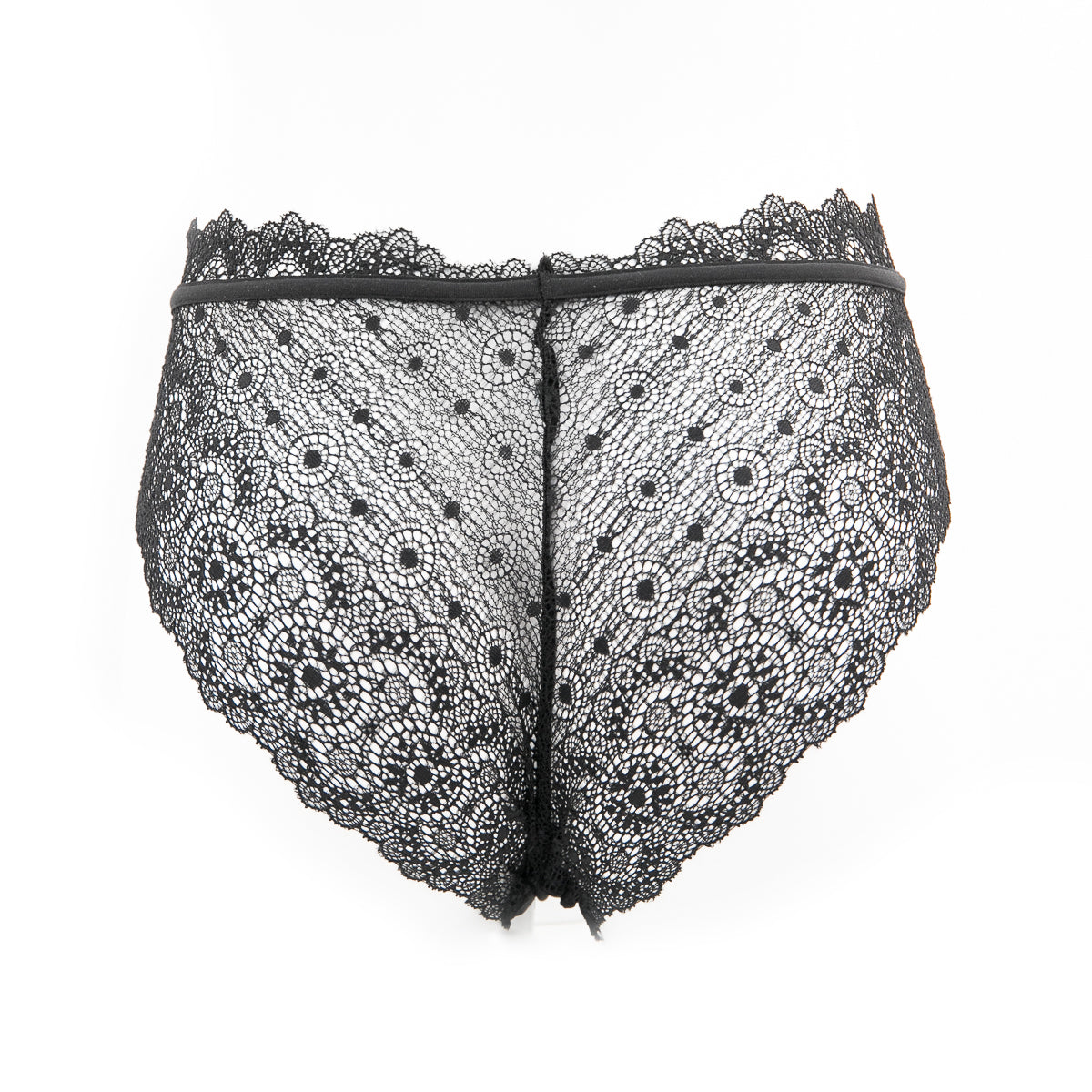 Monica Lace-Backed High-Cut Brief