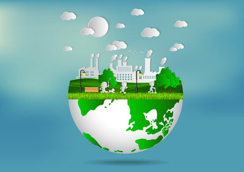 Eco-Ecommerce: Why You Should Sell Eco-Friendly Products eco friendly factory on earth