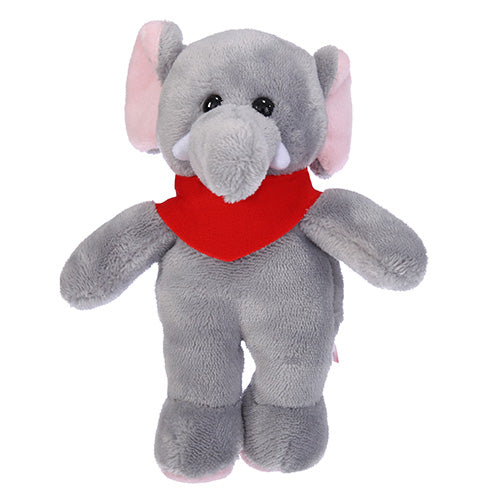 red stuffed elephant