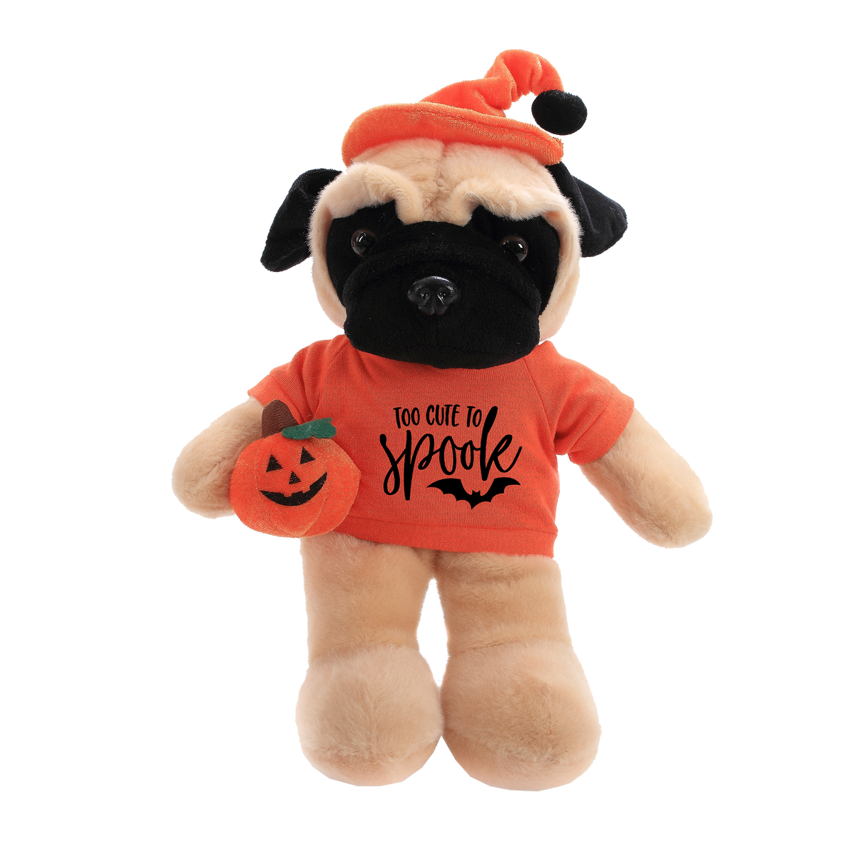Details about   Halloween Floppy Pug 12" Too cute to Spook Plush Stuffed Animal 